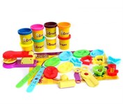 Тесто для лепки Игровой набор Животные 8 цветов