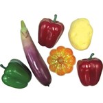 Набор Овощи в сетке 6 предметов