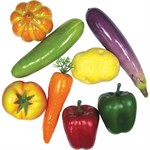 Набор Овощи в сетке 8 предметов