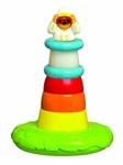 Развивающая игрушка для ванной Пирамидка со светом Маяк Tomy