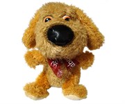 Интерактивная мягкая игрушка повторюшка Говорящий Пес