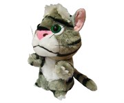 Интерактивная мягкая игрушка повторюшка Говорящий Кот