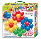 Напольная мозаика-пазл Цветочки 25 эл.