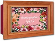 Объемная 3D фоторамка Vizzle Photo Frame Лилии
