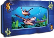 Объемная 3D картина Vizzle KIDS Морские черепашки