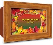 Объемная 3D фоторамка Vizzle Photo Frame Осенние листья