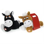 Интерактивная мягкая игрушка Лошадь смеющаяся коричневая Woody OTime