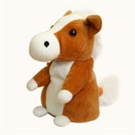 Интерактивная игрушка-повторюшка Лошадь коричневая Woody OTime