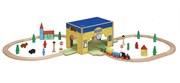 Деревянная железная дорога со станцией Balbi WT-024