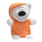 Интерактивная плюшевая игрушка Медведь DJ танцующий красный Woody OTime