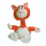 Интерактивная поющая игрушка повторюшка Poke Mime Friends Кот оранжевый Woody OTime