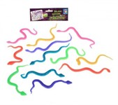 Набор лизунов Змейка 20 см 12 шт