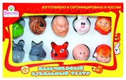 Пальчиковый кукольный театр Русские народные сказки 10 кукол Весна
