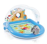 Надувной водный игровой центр бассейн Радуга INTEX 57421 R