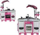 Игровой набор с посудомоечной машиной духовкой плитой холодильником и мойкой Carmen №7 Полесье с водой