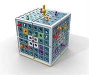 Настольная стратегическая игра Царь Куба Squashed Family Board Game