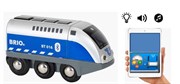 BRIO Деревянная железная дорога Паровоз БРИО на управлении со смартфона или планшета свет звук 33863