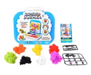 Мягкий конструктор Липучка в чемоданчике 150 элементов