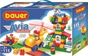 Bauer Пластмассовый конструктор серии AviaBlocks 115 деталей