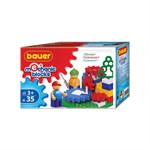 Bauer Пластмассовый конструктор серии MechanicBlocks 35 деталей