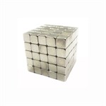 NEOCUBE Магнитный конструктор ТетраКуб 125 блоков серебряный