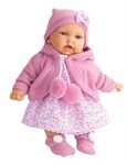 Кукла Antonio Juan Munecas Кукла Азалия в ярко-розовом озвученная 27 см