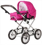 Коляска-трансформер для кукол розовая BRIO Doll Pram Combi