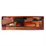 Игрушечное оружие Автомат АК-47 с ремнём светом и звуком Играем Вместе