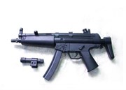 Игрушечное оружие Пневматический автомат с лазерным прицелом стреляющее пульками в пакете