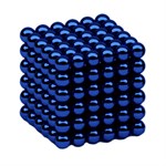 NEOCUBE Магнитный конструктор НЕОКУБ 5 мм Альфа 216 сфер синий