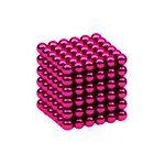 NEOCUBE Магнитный конструктор НЕОКУБ 5 мм Альфа 216 сфер розовый