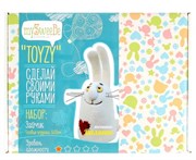 Валяние игрушки из шерсти Зайчик TOYZY