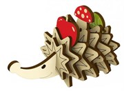 Еж Тимофей 3D-пазл конструктор дидактический набор Woody