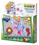 Мозаика с аппликацией TOYSUNION Baby mosaic Пони