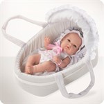 Кукла Arias Natal пупс в люльке-переноске со стразами Swarowski 33 см