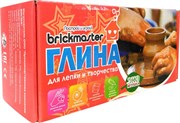 Глина для лепки и творчества Brickmaster 1 кг