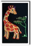 Мозаика из пайеток Жираф Волшебная мастерская