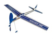 Резиномоторная модель планера Воздушный капитан Sky Captain ZT model