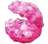 3D Crystal Puzzle головоломка Жемчужина Розовая 90221
