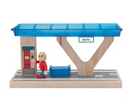 Деревянная железная дорога Eichhorn Железнодорожная платформа