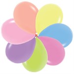Воздушный шар 12" неон 100 шт.