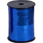 Лента для воздушных шариков металлизированная 5мм х 250м синяя