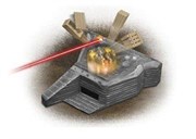 ИК мишень для танков и танкового боя с инфракрасной пушкой 1:24