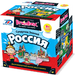 Развивающая настольная игра Сундучок знаний "Россия" BRAINBOX