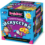 Развивающая настольная игра Сундучок знаний "Искусство" BRAINBOX