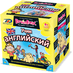 Развивающая настольная игра Сундучок знаний "Учим английский" BRAINBOX