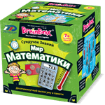 Развивающая настольная игра Сундучок знаний "Мир математики" BRAINBOX