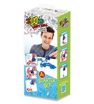 Набор для рисования "Вертикаль" Машинки 3D ручка маркер IDO3D Redwood синий