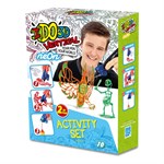 Набор для рисования "Вертикаль" Неон 3D ручка маркер IDO3D Redwood 2 шт желтый и зеленый неон