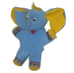 Домашний кукольный театр Перчаточная кукла Слоник 22 см